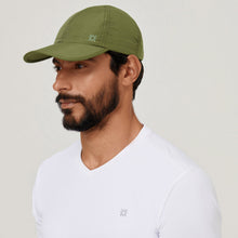 Load image into Gallery viewer, Image 02: Uv Line Casquette Cap Uv Pro Masc Green Militar Upf50+
