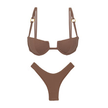 Load image into Gallery viewer, Product Front: Rio De Sol Ensemble Set Sand-Cappuccino Juliette-Aya Nara

