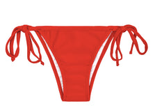 Load image into Gallery viewer, Product Front: Brazilian Bikini Shop Bas Red Lacinho
