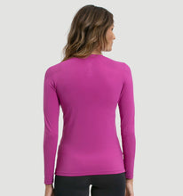 Load image into Gallery viewer, Model Back: Uv Line T-Shirt Longsleeve Uvpro Fem Pink Upf50+

