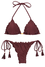 Load image into Gallery viewer, Product Front: Rio De Sol Ensemble Set Barolo Frufru-Fio
