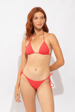 Load image into Gallery viewer, Model Front: Rio De Sol Haut Top Cali-Flamingo Tri-Inv
