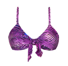 Load image into Gallery viewer, Product Front: Rio De Sol Haut Top Ultra Violet Bra
