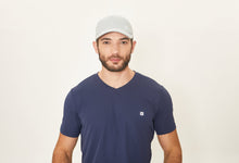 Load image into Gallery viewer, Model Front: Uv Line Casquette Cap Uv Pro Masc Grey Upf50+
