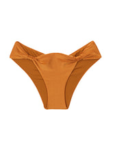 Load image into Gallery viewer, Product Front: Rio De Sol Bas Bottom Shimmer-Nocciola Mel
