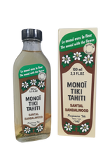 Load image into Gallery viewer, Image 02: Tiki Monoi Oils Tiki Monoi Sandalwood 100Ml

