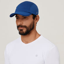 Load image into Gallery viewer, Image 02: Uv Line Casquette Cap Athletic Dry 2021 Masc Nav Yblue Upf50+
