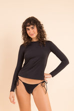 Load image into Gallery viewer, Image 09: Rio De Sol Haut Nero Rash-Guard
