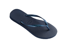 Load image into Gallery viewer, Product Front: Havaianas Tongs Havaianas Slim Navy Blue
