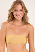 Load image into Gallery viewer, Gallery: Rio De Sol Haut Top Fluity-Dourado Bandeau-Reto
