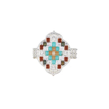 Load image into Gallery viewer, Product Front: Hipanema Bague Ring Fana Silver Hipanema
