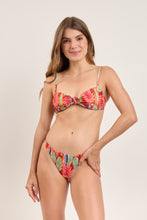 Load image into Gallery viewer, Image 06: Rio De Sol Ensemble Set Sea-Bloom Bandeau-Joy Nice
