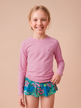 Load image into Gallery viewer, Gallery: Uv Line T-Shirt Longsleeve Uvpro Kids Rose Upf50+

