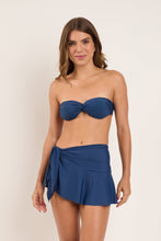 Load image into Gallery viewer, Image 05: Rio De Sol Jupe De Page Mini Skirt Navy

