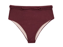 Load image into Gallery viewer, Product Front: Rio De Sol Bas Bottom Barolo Hotpants
