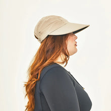Load image into Gallery viewer, Image 04: Uv Line Casquette Visor Capri Colors Areia Preto Upf50+

