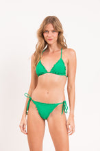 Load image into Gallery viewer, Model Front: Rio De Sol Bas Bottom Dots-Tambourine Frufru
