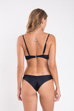 Load image into Gallery viewer, Model Back: Rio De Sol Haut Top Touch-Black Bandeau-Crispy
