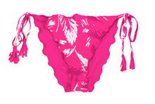 Load image into Gallery viewer, Product Front: Rio De Sol Bas Bottom Pink-Palms Frufru-Comfy
