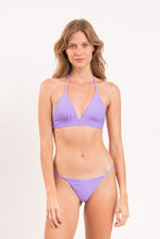 Load image into Gallery viewer, Model Front: Rio De Sol Haut Top Bora-Lavanda Tri-Cos
