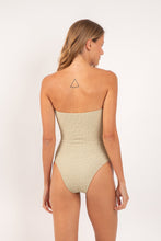 Load image into Gallery viewer, Model Back: Rio De Sol Une Pièce Brisa-Pistache Tube-Op
