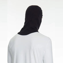 Load image into Gallery viewer, Model Back: Uv Line Chapeau Legionnaire Skin Mask Balaclava Uni Black Upf50+
