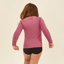 Load image into Gallery viewer, Model Back: Uv Line T-Shirt Longsleeve Baby Malva Upf50+
