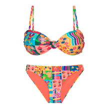 Load image into Gallery viewer, Product Front: Rio De Sol Ensemble Set Love-Trip Bandeau-Joy Essential-Comfy
