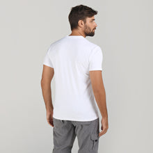 Load image into Gallery viewer, Model Back: Uv Line Fitness Haut Sport Fit Mas Branco Upf50+
