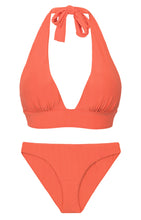 Load image into Gallery viewer, Product Front: Rio De Sol Ensemble Set Light-Peach Halter-Cos Essential-Comfy
