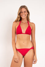Load image into Gallery viewer, Model Front: Rio De Sol Haut Top Malibu-Malagueta Mel
