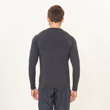 Load image into Gallery viewer, Model Back: Uv Line T-Shirt Longsleeve Uv X Pro Preto Upf50+
