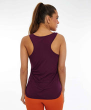 Load image into Gallery viewer, Model Back: Alto Giro Fitness Haut Regata Skin Fit Inspiracional Roxo Potent
