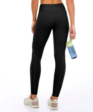 Load image into Gallery viewer, Model Back: Alto Giro Fitness Bas Legging Hyper Frisos Preto

