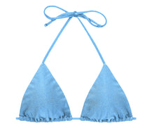 Load image into Gallery viewer, Product Front: Rio De Sol Haut Top Shimmer-Baltic-Sea Tri-Inv
