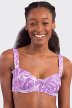 Load image into Gallery viewer, Gallery: Rio De Sol Haut Top Trail-Purple Amelia

