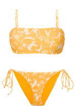Load image into Gallery viewer, Product Front: Rio De Sol Ensemble Set Sunny-Forest Bandeau-Reto Ibiza-Comfy
