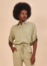 Load image into Gallery viewer, Gallery: Uv Line Chemise Shirt Copa Sand Upf50+
