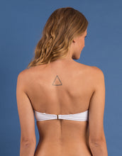 Load image into Gallery viewer, Image 09: Rio De Sol Haut Top Bora-White Bandeau-Joy
