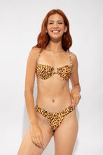 Load image into Gallery viewer, Model Front: Rio De Sol Bas Bottom Yellow-Feline Nara
