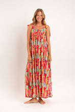 Load image into Gallery viewer, Model Front: Rio De Sol Vêtement De Plage Sea-Bloom Long Dress Chiara
