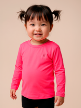 Load image into Gallery viewer, Gallery: Uv Line T-Shirt Longsleeve Baby Pink Fluor Upf50+
