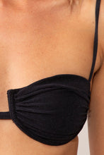 Load image into Gallery viewer, Image 06: Rio De Sol Haut Top Malibu-Black Zaya
