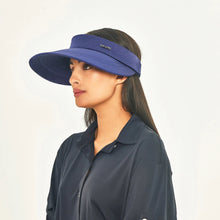 Load image into Gallery viewer, Image 02: Uv Line Visière Grecia Navy Fit Upf50+
