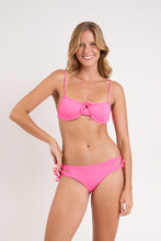 Load image into Gallery viewer, Image 07: Rio De Sol Haut Top Mtx-Ultrapink Balconet-Tie
