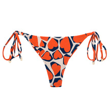 Load image into Gallery viewer, Product Front: Rio De Sol Bas Bottom Amore-Red Cheeky-Tie
