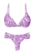Load image into Gallery viewer, Product Front: Rio De Sol Ensemble Set Trail-Purple Tri-Fixo Baobi-Cheeky
