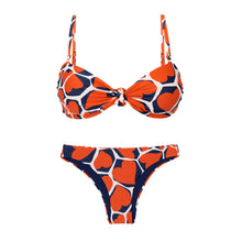 Load image into Gallery viewer, Product Front: Rio De Sol Ensemble Set Amore-Red Bandeau-Joy Essential
