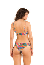 Load image into Gallery viewer, Model Back: Rio De Sol Haut Top Jungle Bandeau-Reto
