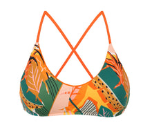 Load image into Gallery viewer, Product Front: Rio De Sol Haut Top El-Arco Bralette-Orange
